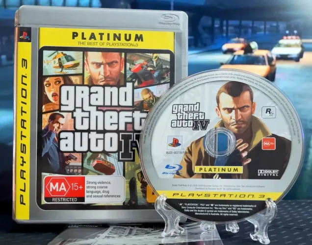 GTA IV PS3 Platinum
