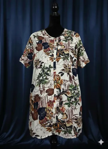 Vestido Floral Plus Size G5