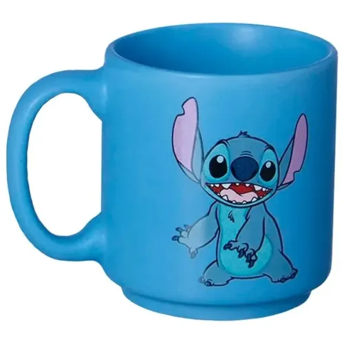 Mini Caneca de Cerâmica 100ml - Stitch Disney - ZONA CRIATIVA