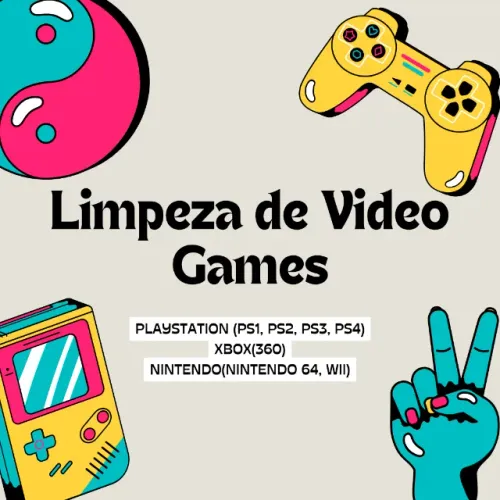 Limpeza Preventiva de Video Games
