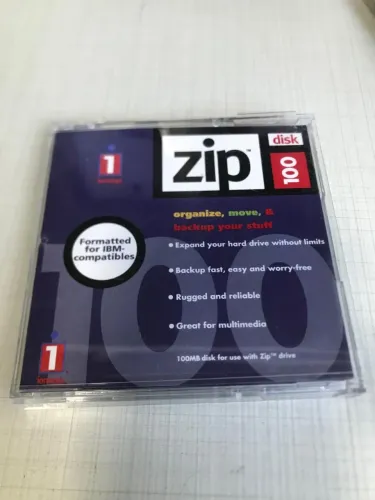 Disco Iomega ZIP 100MB - IBM Compatível (PC100)