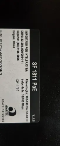 Switch Intelbras sf1811poe