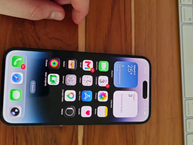 Iphone 14 pro max 256gb novo, com carregador original