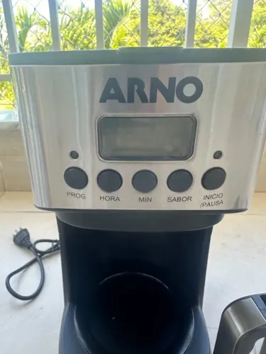 CAFETEIRA ELÉTRICA ARNO - PROGRAMÁVEL E COM TIMER-220V
