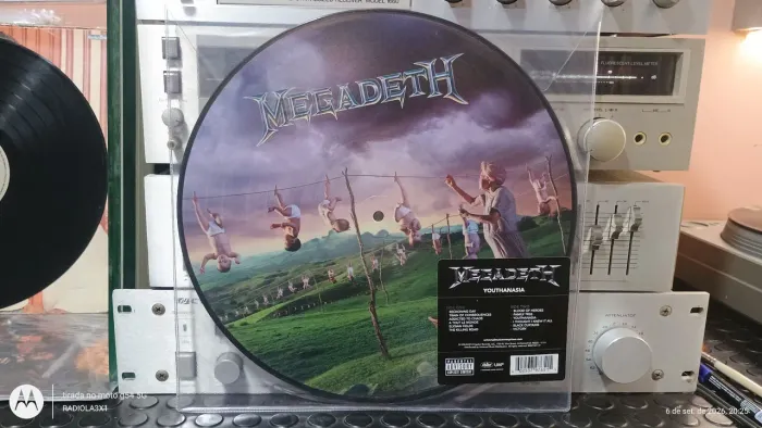 Disco de vinil pictures disc Megadeth