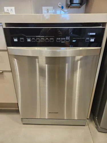 Lava-Louças Brastemp 14 Serviços Inox Smart Sensor