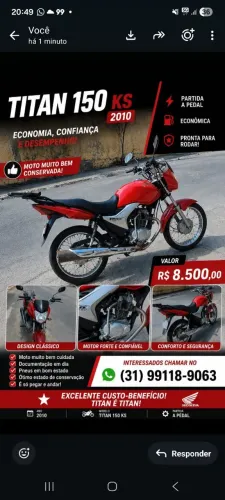 Titan 150 mix ks