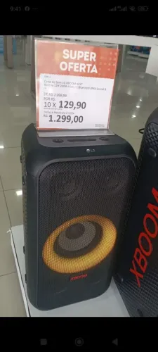 caixa de som 200w XL5T lacrada com NF