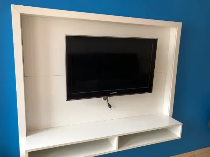 Rack / Painel de Televisão Branco - Excelente estado!