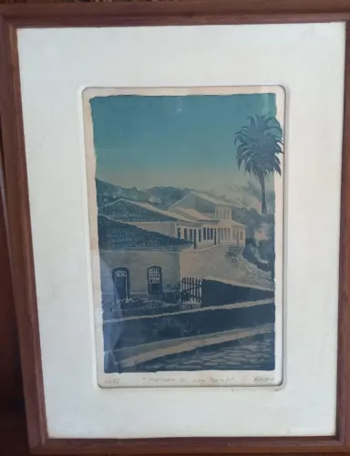 Xilogravura Nelson Godoy - Ruazinha De Ouro Preto Ii - 63/66