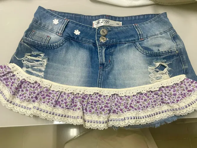 Shorts saia customizado 42
