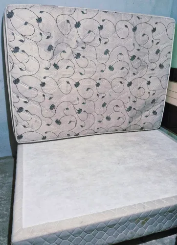 Cama box casal mais colchão