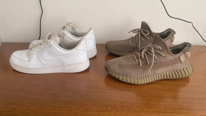 Adidas Yeesy e Nike air Force 1