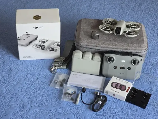 Drone DJI Neo Combo Fly More + Filtro ND em Perfeito Estado