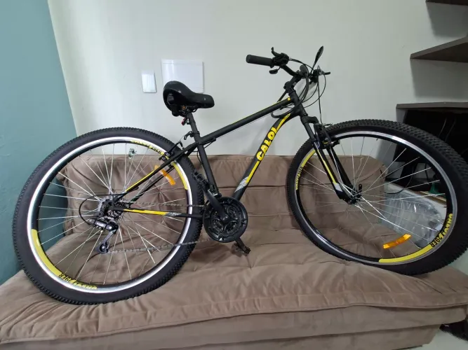 Bicicleta Caloi Velox Aro 29 + Acessórios - Nunca Usada