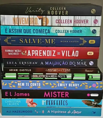 Lote de livros (Faço envio)