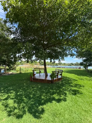 Aluguel chácara luzimangues - beira lago