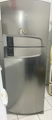 Geladeira Consul Frost Free 405L Inox (Evox) 