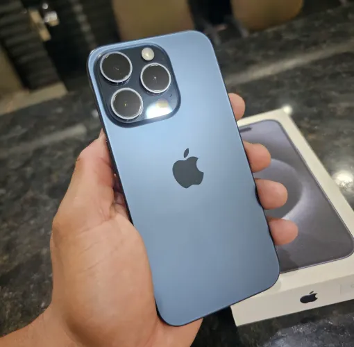 Iphone 15 pro 128gb azul 