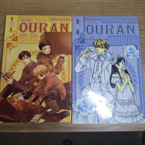 Mangás Colégio Ouran Host Club vol 5 e 12 [AVULSO]