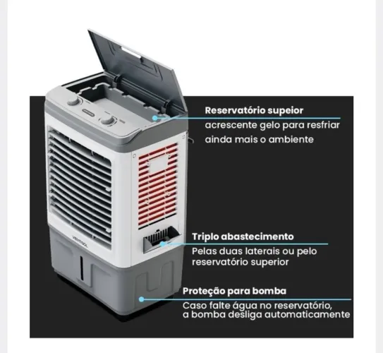Climatizador 35L pouco usado
