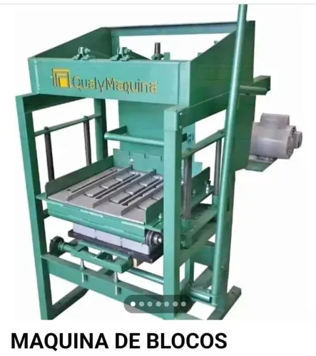 máquina de fazer blocos canaleta bloquete etc nova nunca foi usada