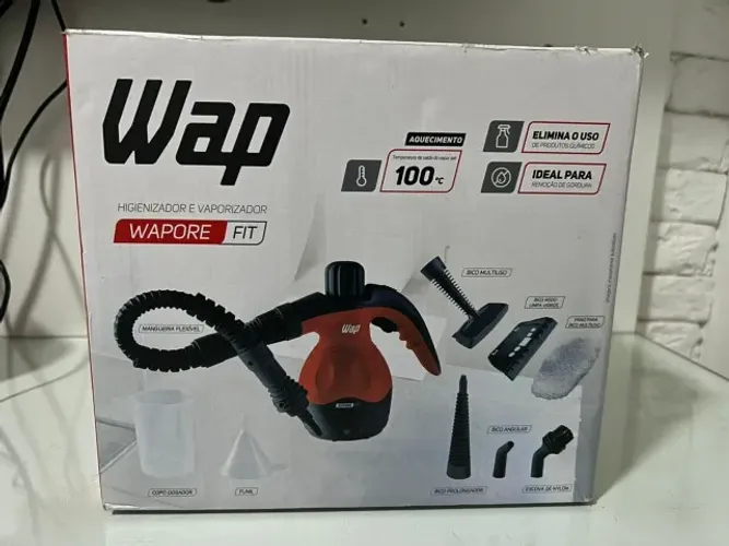 WAP Higienizador a Vapor Vaporizador e Limpador WAPORE FIT