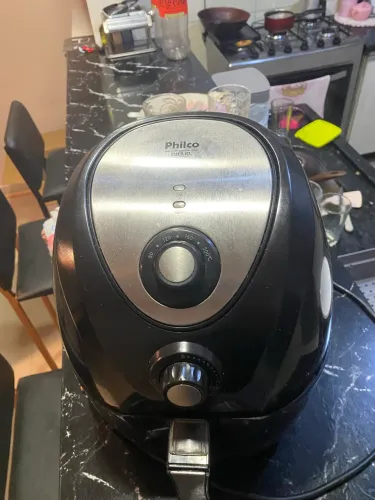 Air Fryer Philco Inox 3.2L - Ótimo Estado