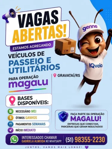 AGREGAMOS VEÍCULOS 