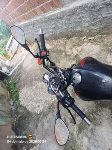 Moto fan 150 flex pronto pra transferir 