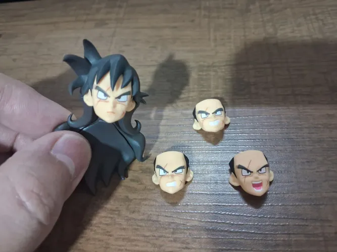 Dragon Ball Z Yamcha SHF Figuarts Head