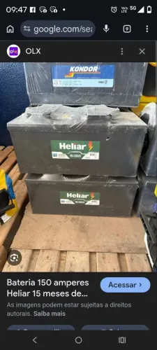 Bateria de 150 a partir de r$ 500