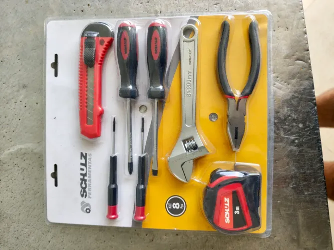 Kit De Ferramentas Schulz 8 Peças novo lacrado