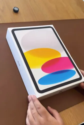 IPad 10 64GB (?) branco / azul