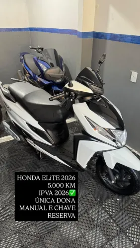 Honda ELITE 2026 CONSERVADÍSSIMA VENDO/TROCO
