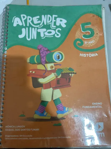 Aprender Juntos 5 História Monica Lungov e Raquel dos Santos Funari