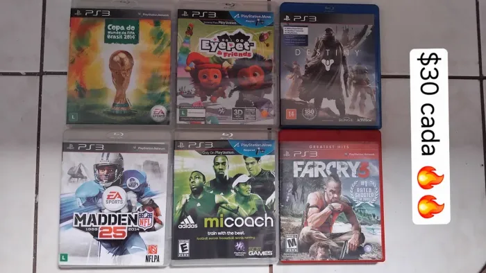Jogos de ps3 a venda