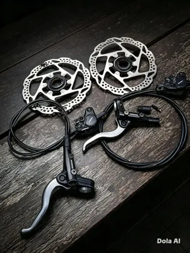 Kit Freios Hidráulicos Shimano MT200 ? 2 Discos 160mm ? Usado