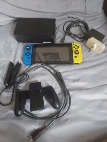 Nintendo switch cinza em perfeito estado