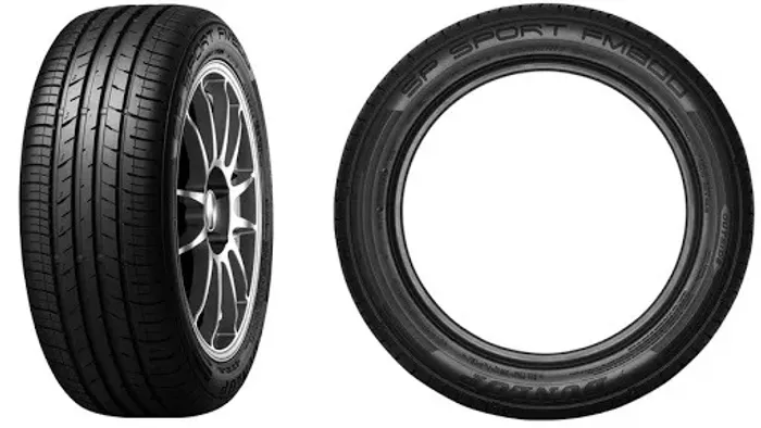 Pneu Novo Aro 15 195/55 R15 Dunlop Sport FM800 Gol Voyage Saveiro Fox Polo Promoção