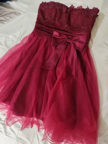Vestido festa formatura casamento rosa tomara que caia