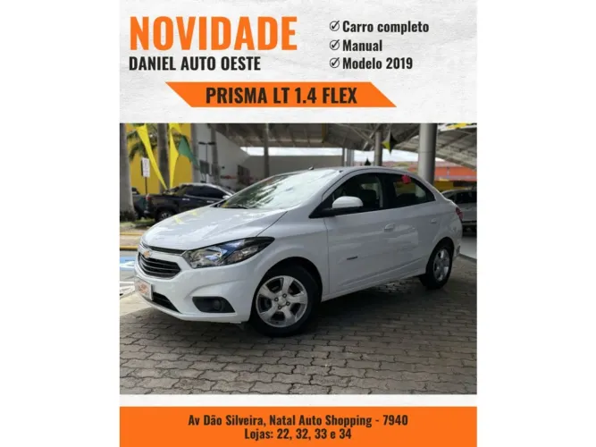 Chevrolet Prisma Sed. LT 1.4 8V Flexpower 4P 2019
