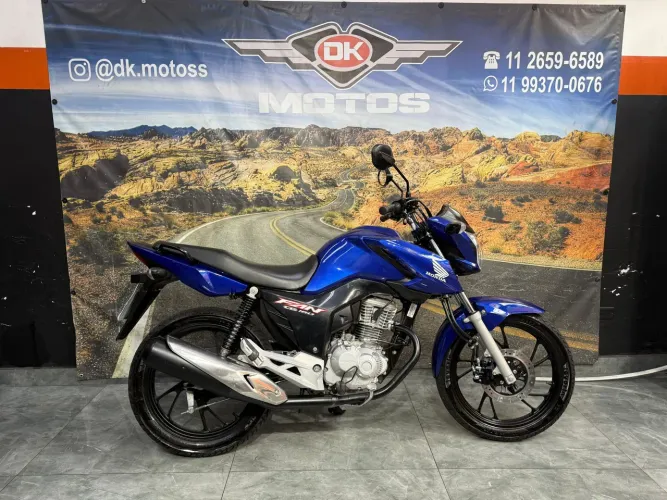 HONDA CG 160 FAN 2022 AZUL