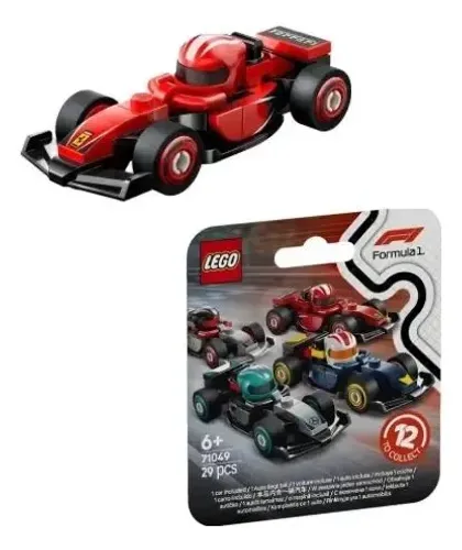 Lego F1 Minifigura Ferrari