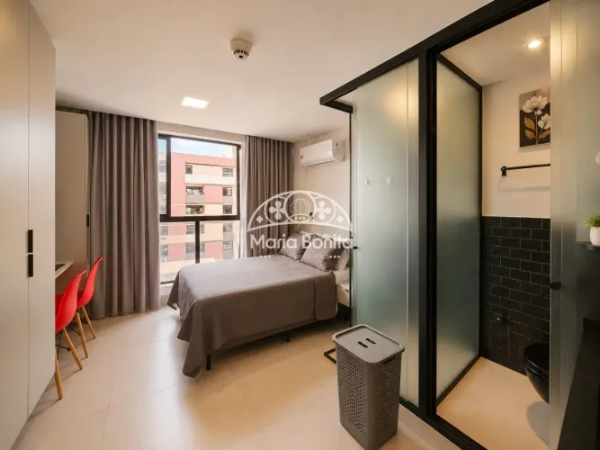 FLAT Mobiliado com Suíte para LOCAÇÃO - Jardim Oceania, João Pessoa/PB