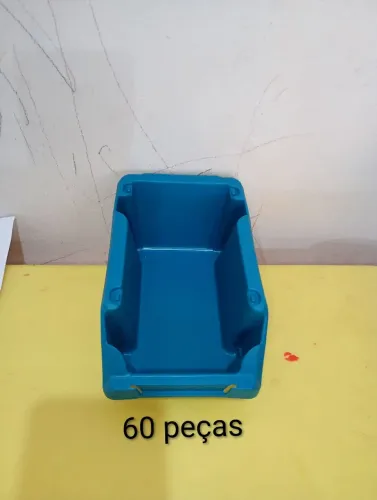 Caixa gaveta plástico