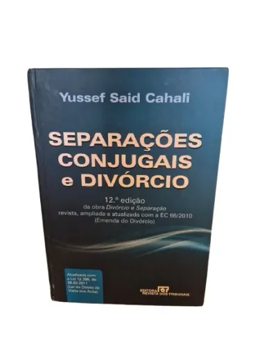 Separações conjugais e divórcio