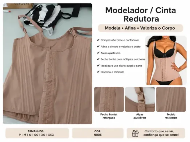Cinta Colete Modeladora