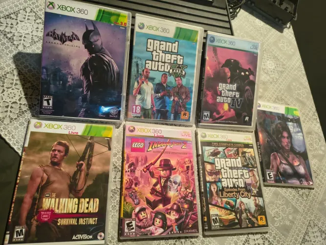 Lote jogos Xbox 360