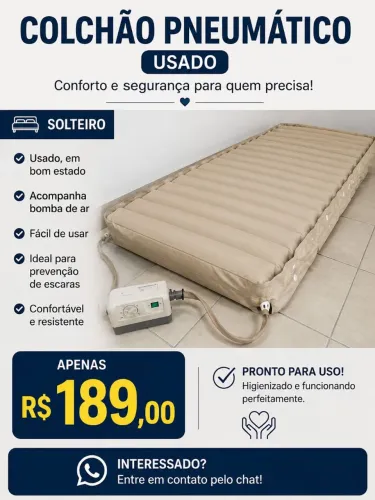 COLCHAO PNEUMÁTICO USADO